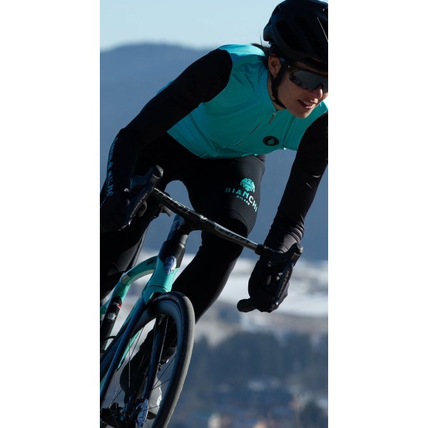 ROGOLO Radhose Damen lang schwarz (I20-4000)