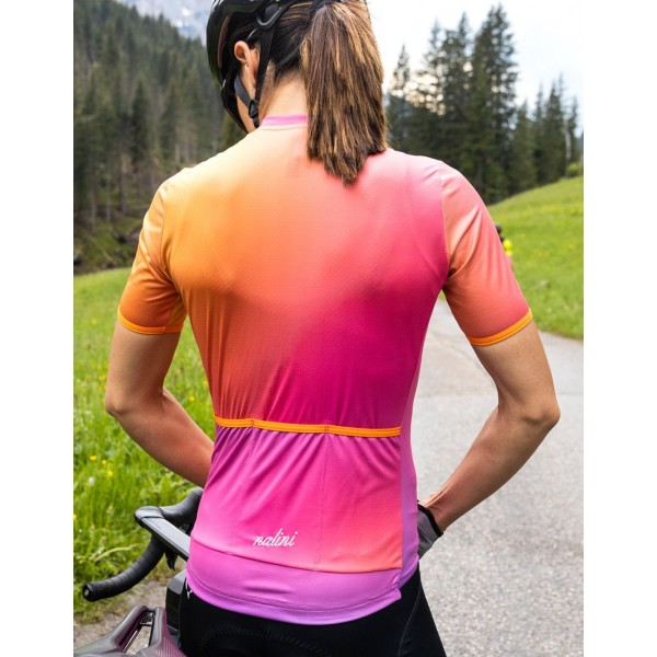 New Turin 2006 Radtrikot Damen kurzarm pink/orange (E22-4100) New Turin 2006 Radtrikot Damen kurzarm pink/orange (E22-4100)