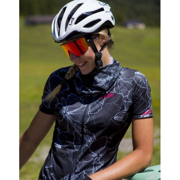 TURIN 2006 Radtrikot Damen kurzarm schwarz (E21-4000) TURIN 2006 Radtrikot Damen kurzarm schwarz (E21-4000)