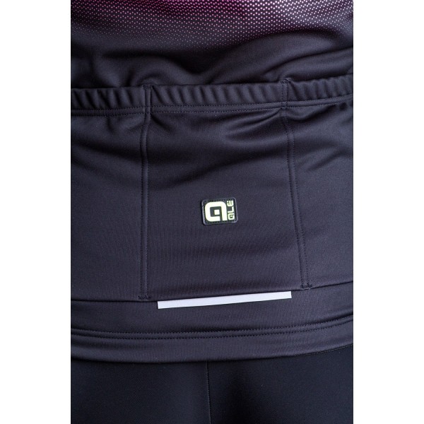 Alé BLEND LADY Radtrikot Damen langarm schwarz/neonpink Alé BLEND LADY Radtrikot Damen langarm schwarz/neonpink