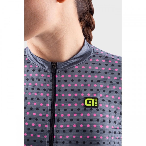 ALE BULLET LADY Radtrikot Damen kurzarm schwarz/pink ALE BULLET LADY Radtrikot Damen kurzarm schwarz/pink