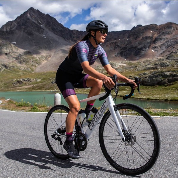 ALE BULLET LADY Radtrikot Damen kurzarm schwarz/pink ALE BULLET LADY Radtrikot Damen kurzarm schwarz/pink