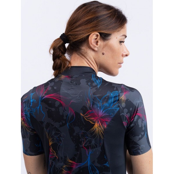 ALE CHIOS LADY Radtrikot Damen kurzarm schwarz ALE CHIOS LADY Radtrikot Damen kurzarm schwarz