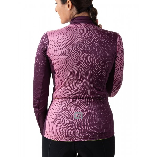 ALE CIRCUS LADY Radtrikot Damen langarm dunkel violett/rosa ALE CIRCUS LADY Radtrikot Damen langarm dunkel violett/rosa