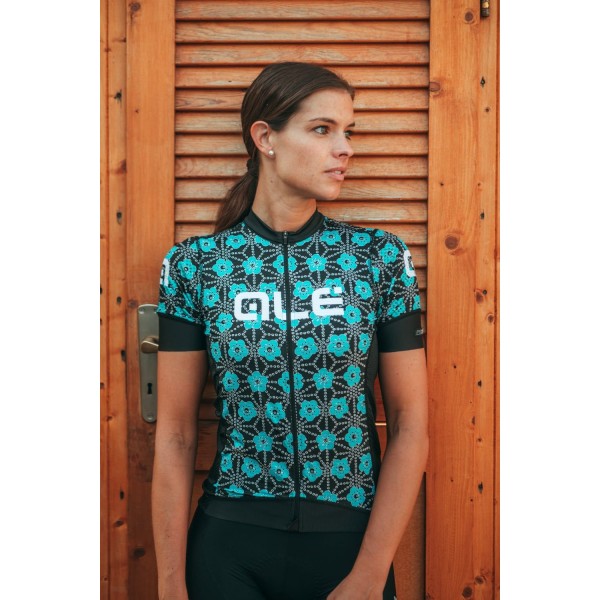 ALE GARDA LADY Radtrikot Damen kurzarm schwarz/celeste ALE GARDA LADY Radtrikot Damen kurzarm schwarz/celeste