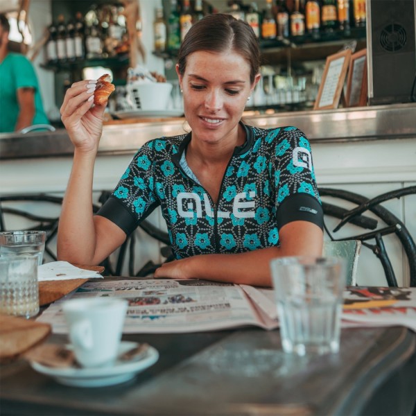 ALE GARDA LADY Radtrikot Damen kurzarm schwarz/celeste ALE GARDA LADY Radtrikot Damen kurzarm schwarz/celeste