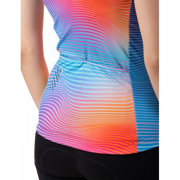 ALE ONDA LADY TOP Radtrikot Damen ärmellos rosa/blau ALE ONDA LADY TOP Radtrikot Damen ärmellos rosa/blau