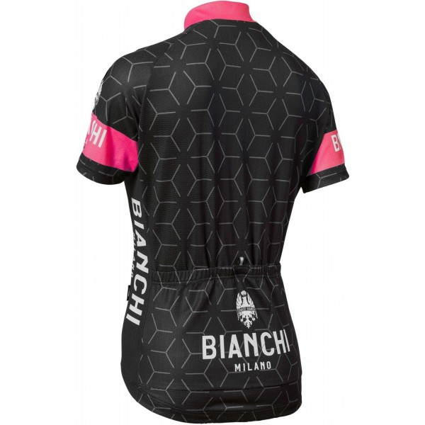 NEVOLA Radtrikot Damen Kurzarm schwarz/pink (E18-4700) NEVOLA Radtrikot Damen Kurzarm schwarz/pink (E18-4700)