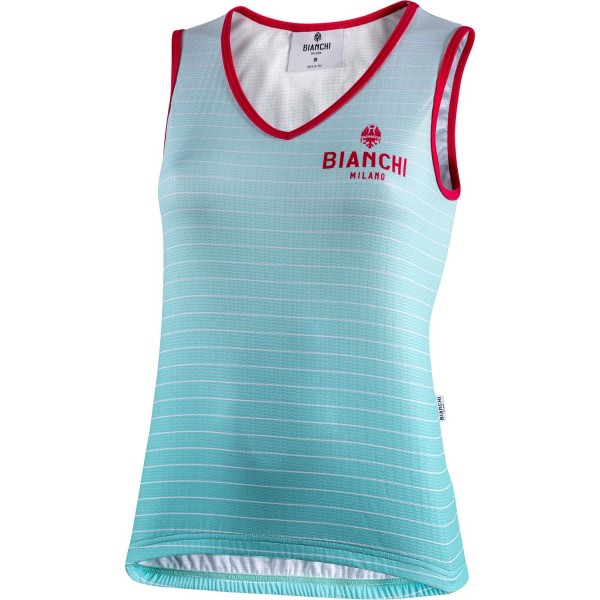 LISCIA Radtrikot Damen ärmellos celeste (E20-4300)