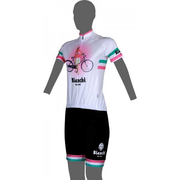 CATTOLICA Damen Radtrikot kurzarm weiß CATTOLICA Damen Radtrikot kurzarm weiß