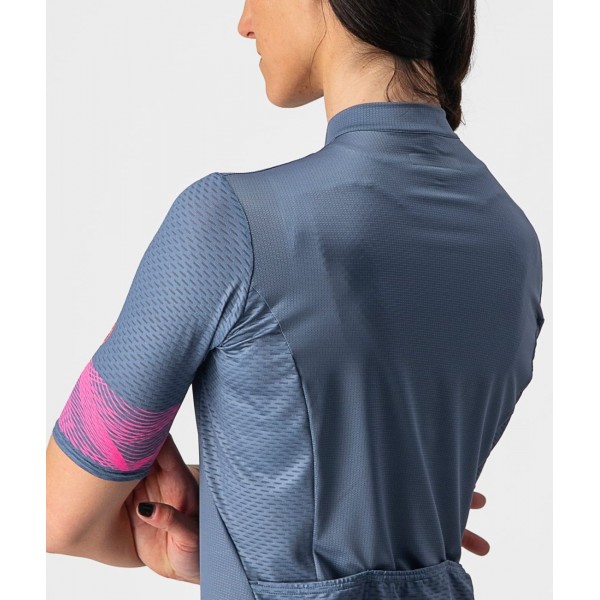 FENICE Radtrikot Damen kurzarm blau (light steel blue) FENICE Radtrikot Damen kurzarm blau (light steel blue)