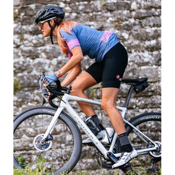 FENICE Radtrikot Damen kurzarm blau (light steel blue) FENICE Radtrikot Damen kurzarm blau (light steel blue)