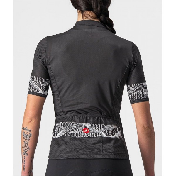 FENICE Radtrikot Damen kurzarm schwarz (light black) FENICE Radtrikot Damen kurzarm schwarz (light black)