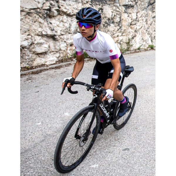 GRADIENT Radtrikot Damen kurzarm elfenbein (ivory)