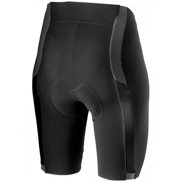 Damen Radsport-Set (Radtrikot GRADIENT+Radhose VELOCISSIMA 2) weiß/schwarz