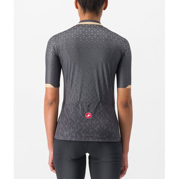 PEZZI Radtrikot Damen kurzarm dunkelgrau (dark gray) PEZZI Radtrikot Damen kurzarm dunkelgrau (dark gray)