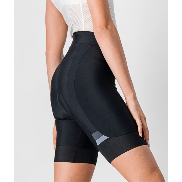 PRIMA-Damen Radhose kurz schwarz/grau (black/dark gray)