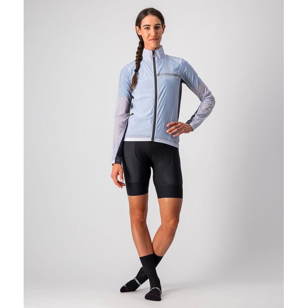 SQUADRA STRETCH W JACKET-Damen Fahrrad Windjacke silber-grau SQUADRA STRETCH W JACKET-Damen Fahrrad Windjacke silber-grau