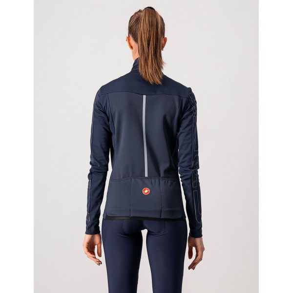 TRANSITION W JACKET-Damen Fahrrad Winterjacke blau/bronze TRANSITION W JACKET-Damen Fahrrad Winterjacke blau/bronze