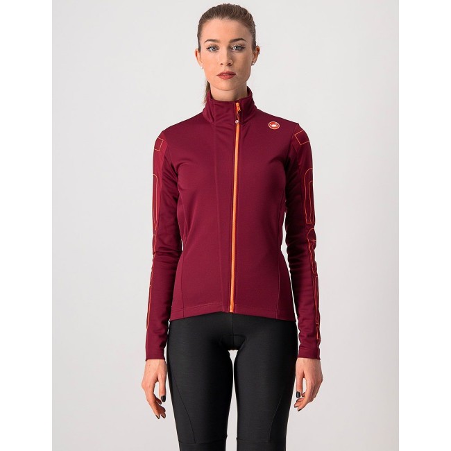 TRANSITION W JACKET-Damen Fahrrad Winterjacke bordeaux TRANSITION W JACKET-Damen Fahrrad Winterjacke bordeaux