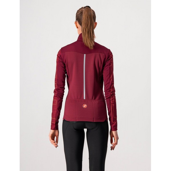 TRANSITION W JACKET-Damen Fahrrad Winterjacke bordeaux TRANSITION W JACKET-Damen Fahrrad Winterjacke bordeaux