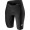 VELOCISSIMA 2-Damen Radhose kurz schwarz (black)