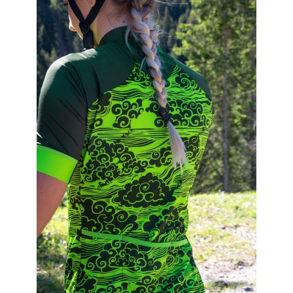 BEIJING 2008 Radtrikot Damen kurzarm grün (E21-4449) BEIJING 2008 Radtrikot Damen kurzarm grün (E21-4449)