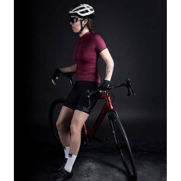 CHARM Radtrikot Damen kurzarm weinrot (90013438) CHARM Radtrikot Damen kurzarm weinrot (90013438)