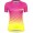 MTB ANGLE Radtrikot Damen kurzarm pink/neongelb (9001531)