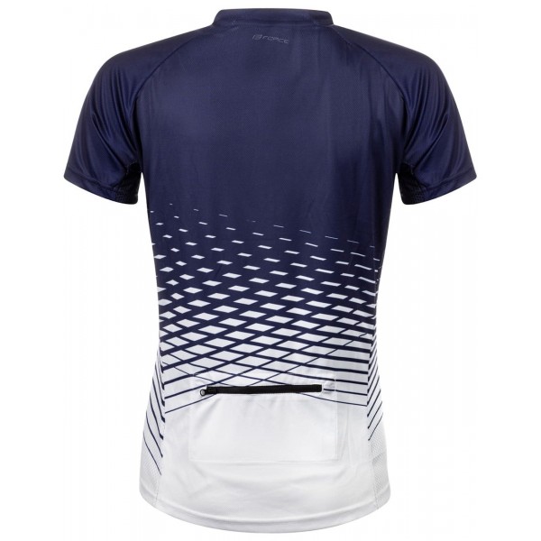 MTB ANGLE Radtrikot Damen kurzarm weiß/blau (9001532) MTB ANGLE Radtrikot Damen kurzarm weiß/blau (9001532)