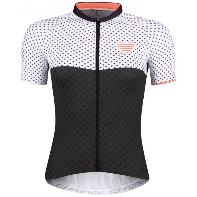 POINTS Radtrikot Damen kurzarm schwarz/weiß (9001319) POINTS Radtrikot Damen kurzarm schwarz/weiß (9001319)