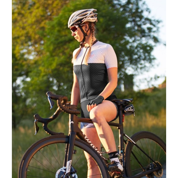 POINTS Radtrikot Damen kurzarm schwarz/weiß (9001319) POINTS Radtrikot Damen kurzarm schwarz/weiß (9001319)