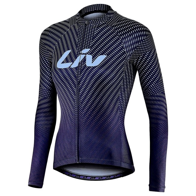 Liv BELIV Radtrikot Damen langarm lila Liv BELIV Radtrikot Damen langarm lila