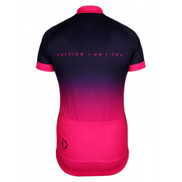 Horizon Lady Jersey Radtrikot Damen kurzarm pink/schwarz (E22-5750) Horizon Lady Jersey Radtrikot Damen kurzarm pink/schwarz (E22-5750)