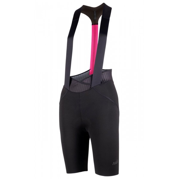 New Lady Ergo Bib Trägerhose Damen kurz schwarz (E22-4000)