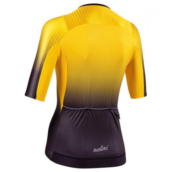 New Lady Ergo Fit Radtrikot Damen kurzarm schwarz/gelb (E22-4009) New Lady Ergo Fit Radtrikot Damen kurzarm schwarz/gelb (E22-4009)