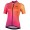 New Turin 2006 Radtrikot Damen kurzarm pink/orange (E22-4100)