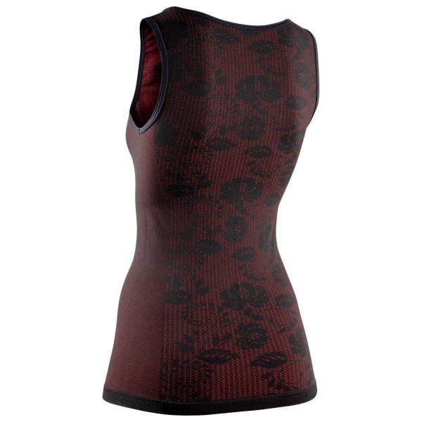 Seamless Lady Tank Funktionsunterhemd Damen ärmellos schwarz/rot (E22-4000) Seamless Lady Tank Funktionsunterhemd Damen ärmellos schwarz/rot (E22-4000)