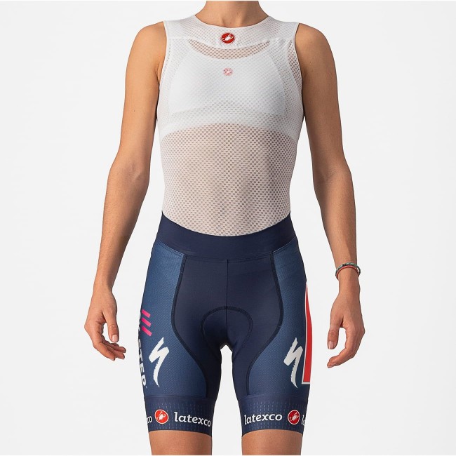 Soudal Quick-Step 2023 Competizione Radhose Damen kurz-Radsport-Profi-Team Soudal Quick-Step 2023 Competizione Radhose Damen kurz-Radsport-Profi-Team