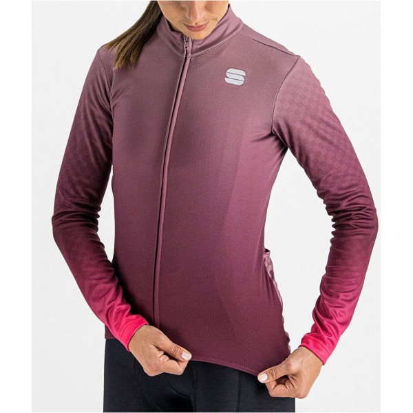 ROCKET W THERMAL JERSEY Damen Radtrikot langarm lila (mauve) ROCKET W THERMAL JERSEY Damen Radtrikot langarm lila (mauve)