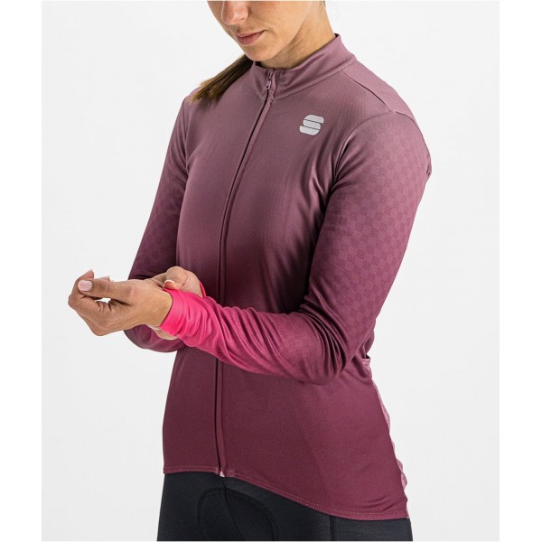 ROCKET W THERMAL JERSEY Damen Radtrikot langarm lila (mauve) ROCKET W THERMAL JERSEY Damen Radtrikot langarm lila (mauve)