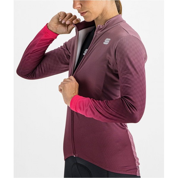 ROCKET W THERMAL JERSEY Damen Radtrikot langarm lila (mauve) ROCKET W THERMAL JERSEY Damen Radtrikot langarm lila (mauve)