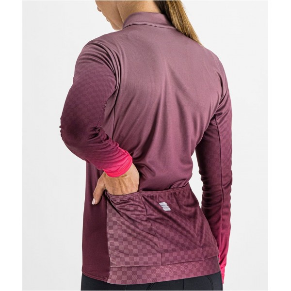 ROCKET W THERMAL JERSEY Damen Radtrikot langarm lila (mauve) ROCKET W THERMAL JERSEY Damen Radtrikot langarm lila (mauve)