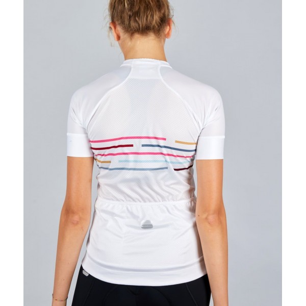 VELODROM Radtrikot Damen kurzarm weiß VELODROM Radtrikot Damen kurzarm weiß