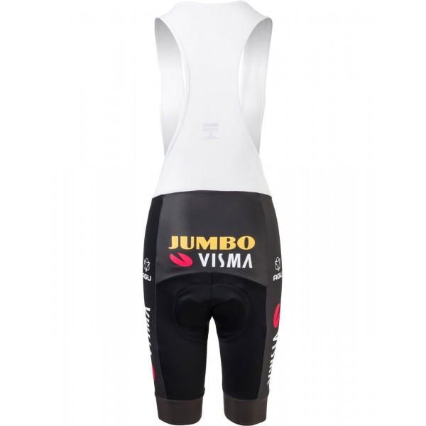 TEAM JUMBO-VISMA 2023 Trägerhose Damen kurz-Radsport-Profi-Team TEAM JUMBO-VISMA 2023 Trägerhose Damen kurz-Radsport-Profi-Team