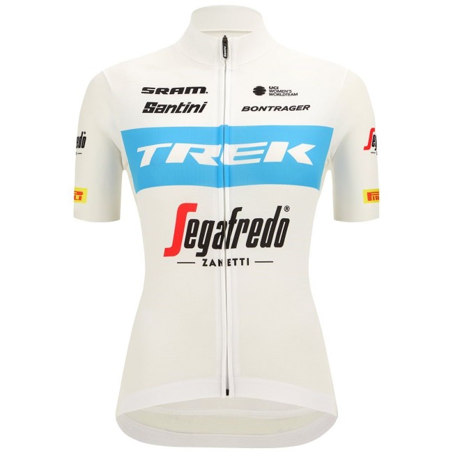 TREK-SEGAFREDO Damen Team 2022 Radtrikot kurzarm (langer Reißverschluss)-Radsport-Profi-Team TREK-SEGAFREDO Damen Team 2022 Radtrikot kurzarm (langer Reißverschluss)-Radsport-Profi-Team