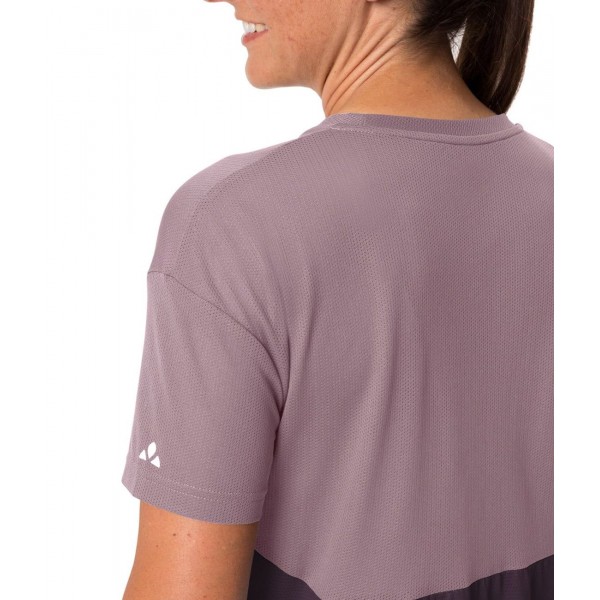 MOAB VI MTB Radtrikot Damen kurzarm schwarz/flieder (lilac dusk)