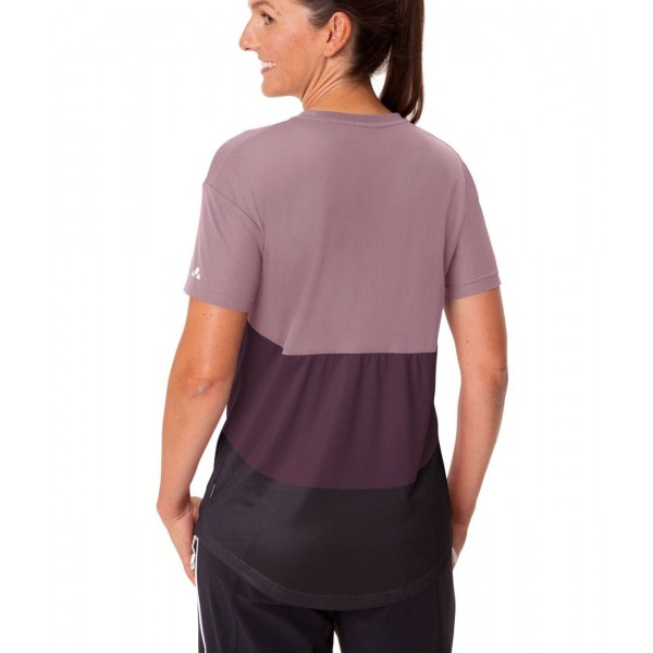 MOAB VI MTB Radtrikot Damen kurzarm schwarz/flieder (lilac dusk)