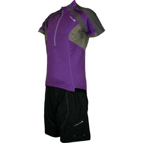 Damen MTB-Kurzarmtrikot WMS HUMMVEE lila Damen MTB-Kurzarmtrikot WMS HUMMVEE lila