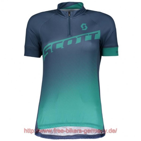2018 Scott ENDURANCE 40 ensign blau Damen Fahrradbekleidung Radtrikot Satz Kurzarm Radtrikot Kaufen